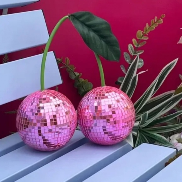 Pink Disco Cherry Decor - Picture 2 of 3